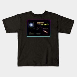 cosmic crash Kids T-Shirt